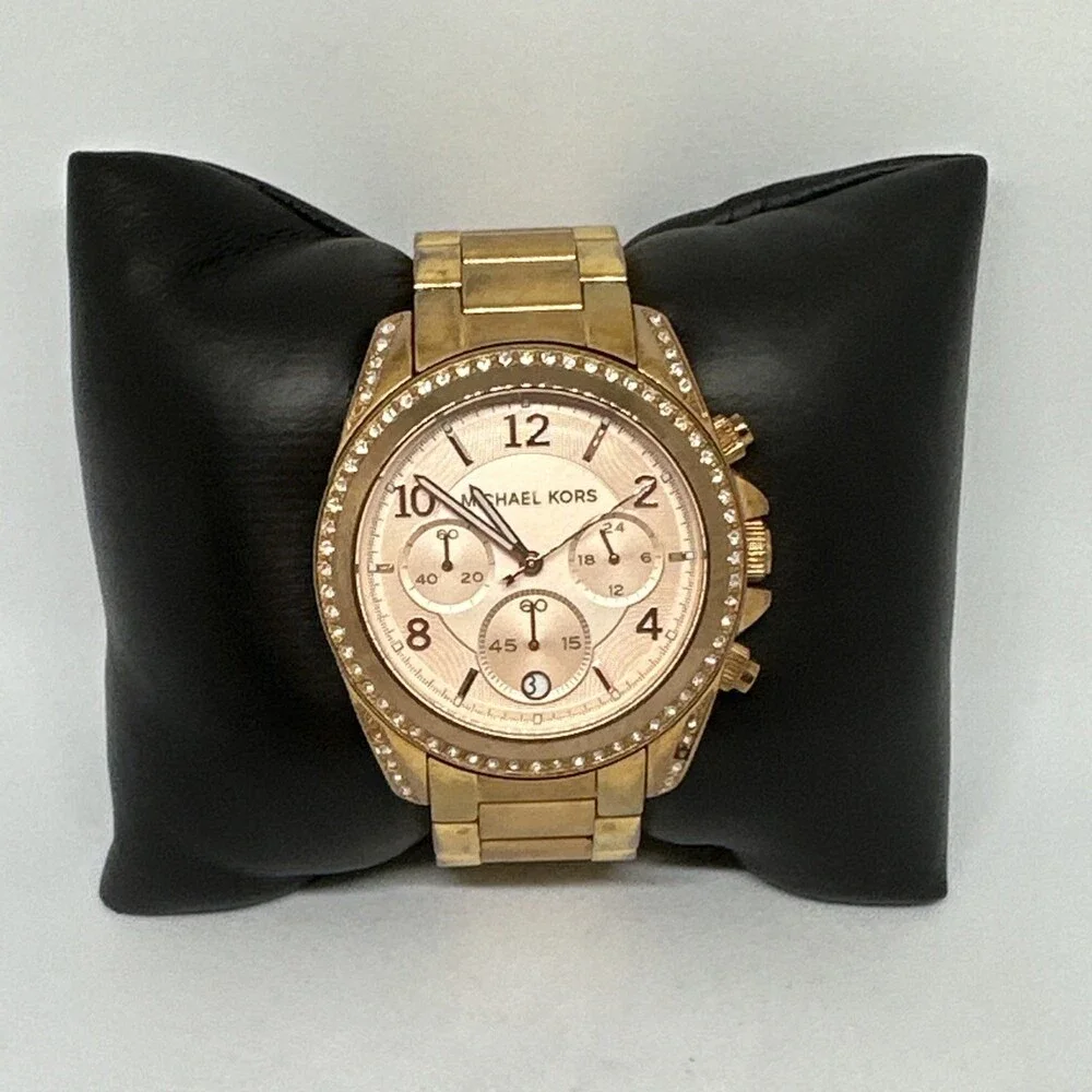 Michael Kors Blair MK5263 Womens Stainless Steel Analog Dial Quartz Watch HME698